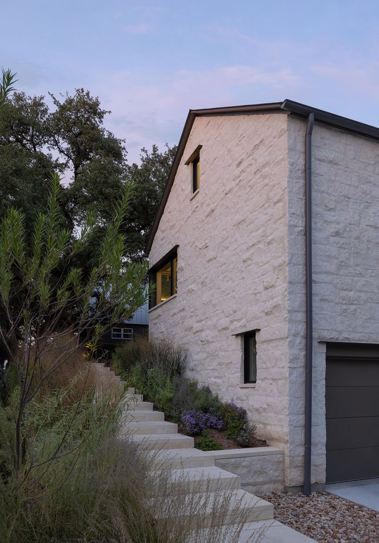 Limestone gable